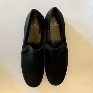 NEW Stuart Weitzman Black Loafers, Size 9.5 M
